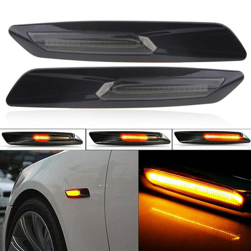 BMW E90 E91 E92 E93 SMOKE LENS Fender Side Marker