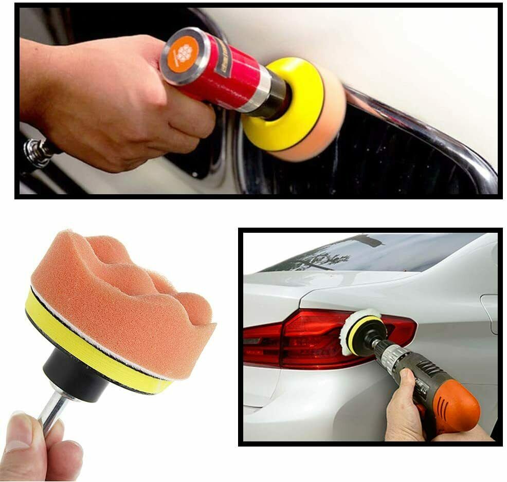 Car Detailing Drill Sponge Kit